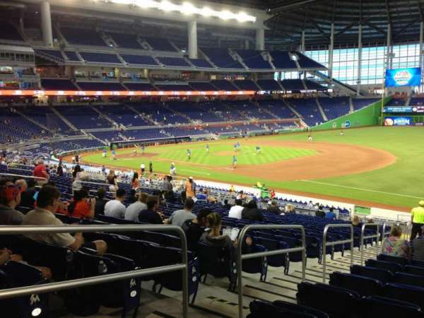 LoanDepot Park, section: 5, row: 21, seat: 17