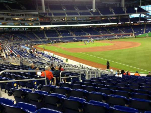 LoanDepot Park, section: 3, row: 11, seat: 11