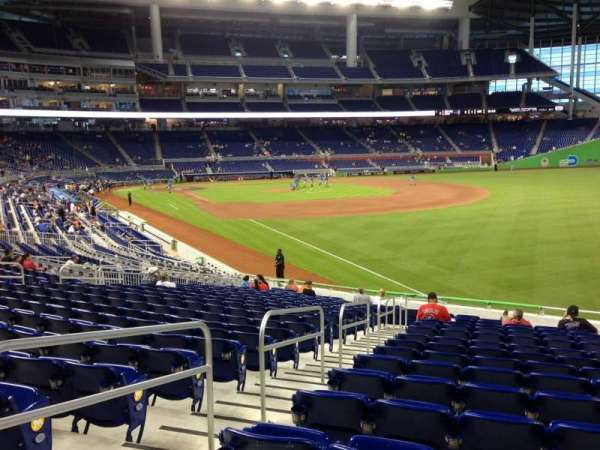 LoanDepot Park, section: 2, row: 13, seat: 17