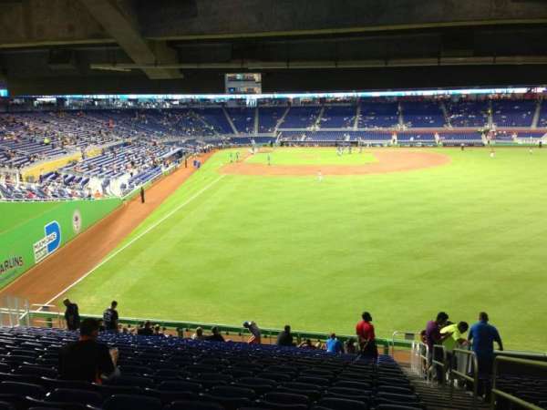LoanDepot Park, section: 39, row: 13, seat: 1