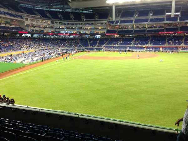 LoanDepot Park, section: 39, row: 6, seat: 1