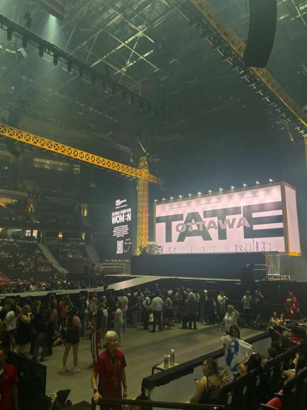 Canadian Tire Centre, section: 116, row: E, seat: 5