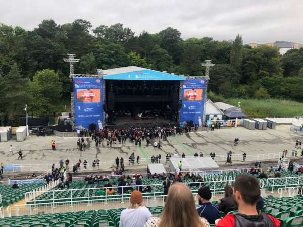 Scarborough Open Air Theatre, section: WHITE, row: HH, seat: 47