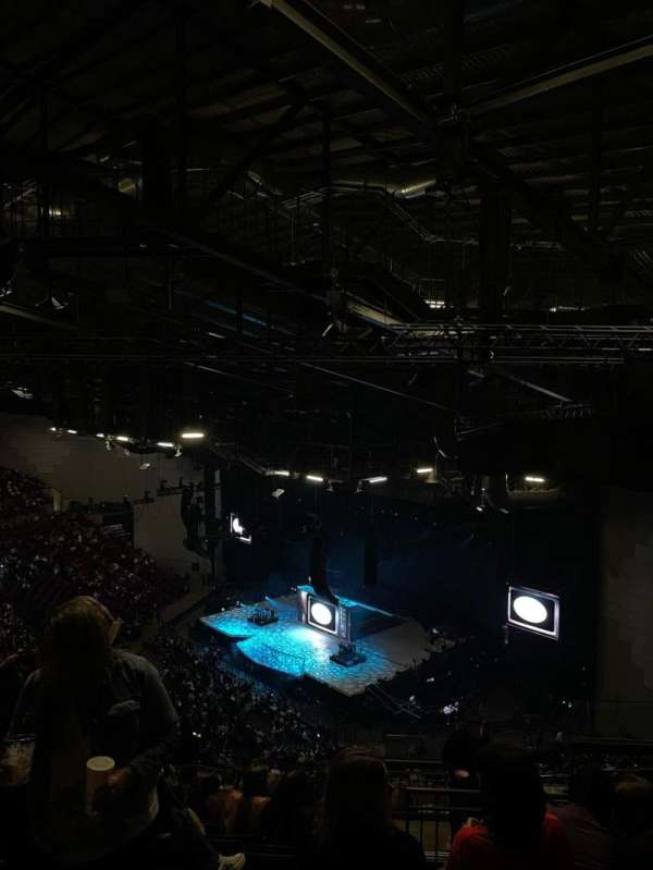 First Direct Bank Arena, section: 331, row: P, seat: 22