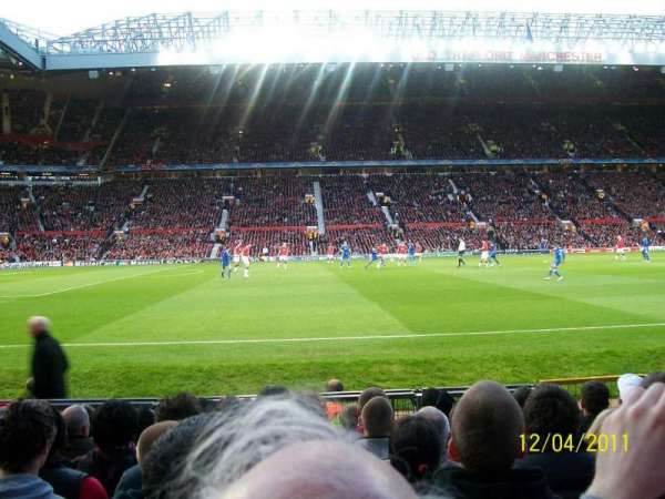 Old Trafford, section: S123, row: KK, seat: 186