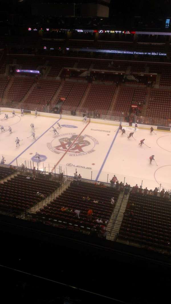 Amerant Bank Arena, section: 317, row: 2, seat: 2