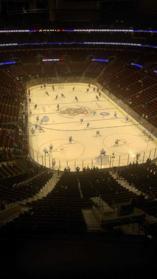 Amerant Bank Arena, section: 328, row: 2, seat: 2