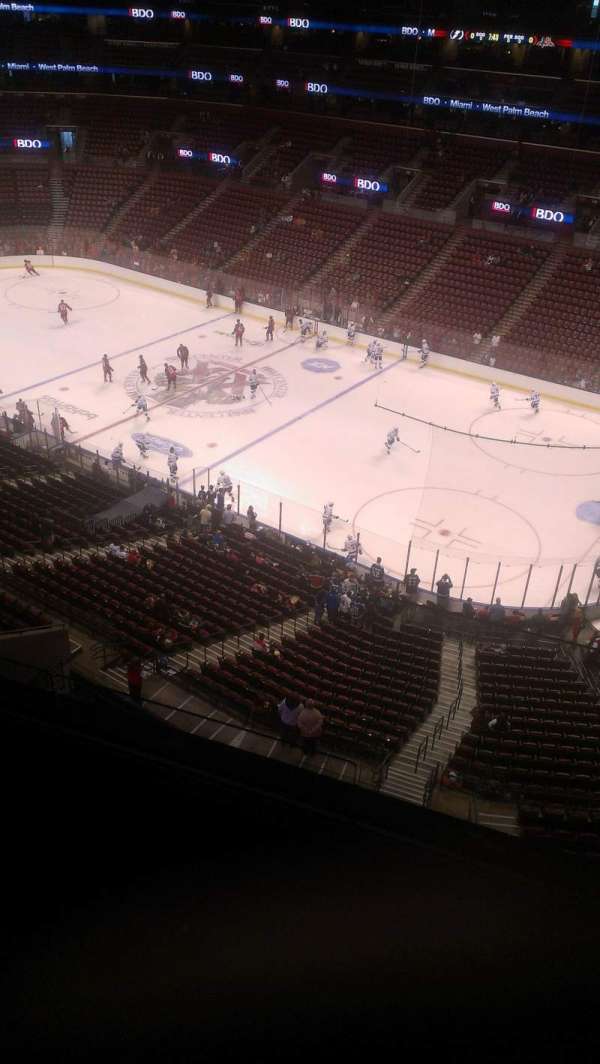 Amerant Bank Arena, section: 332, row: 2, seat: 2