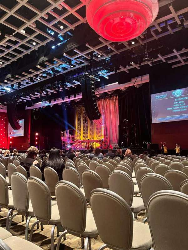 Borgata Event Center, section: 500, row: 16, seat: 13