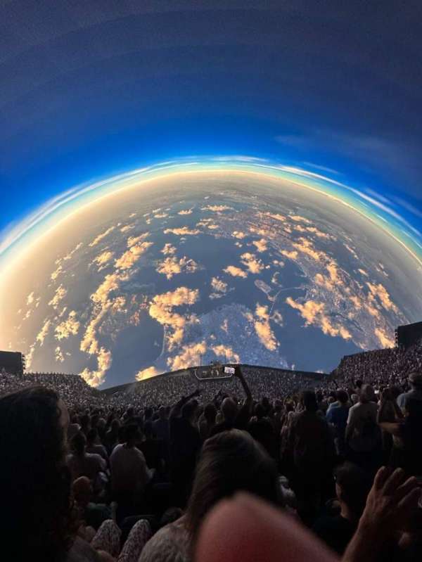 The Sphere, Vegas, section: 406, row: 21, seat: 10