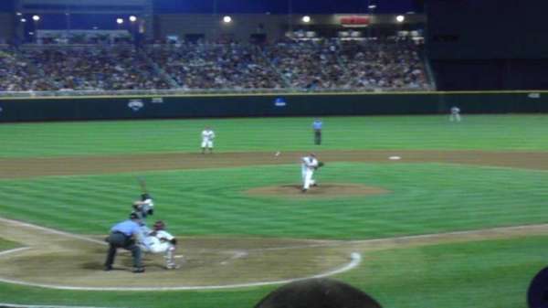 Charles Schwab Field, section: 111, row: 17, seat: 7