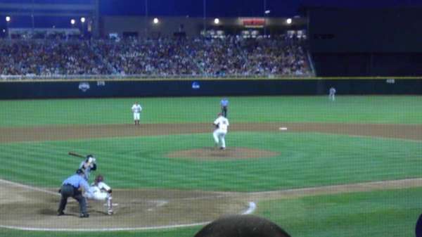Charles Schwab Field, section: 111, row: 17, seat: 7
