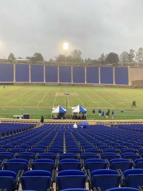 Wallace Wade Stadium, section: 26, row: Y, seat: 14
