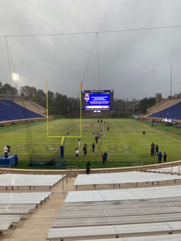 Wallace Wade Stadium, section: 17, row: O, seat: 4