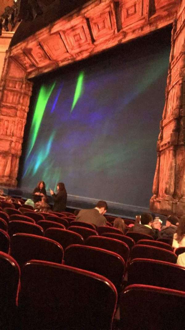 St. James Theatre, section: Orchestra R, row: K, seat: 26-28