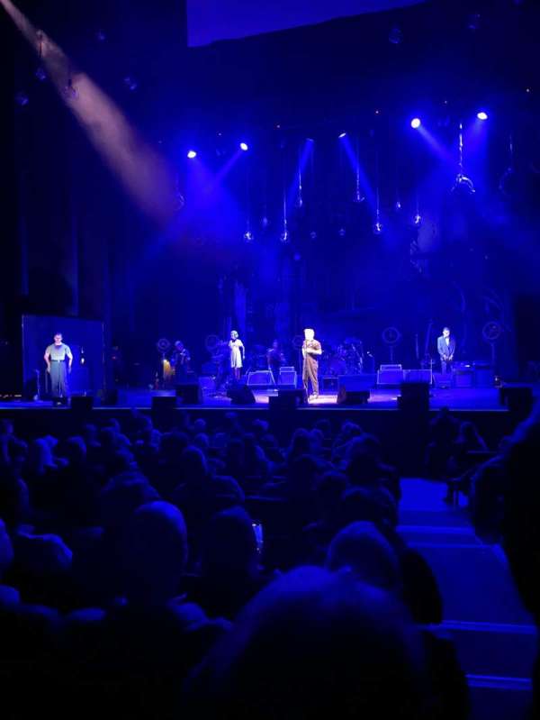 Texas Trust CU Theatre, section: 103, row: M, seat: 1