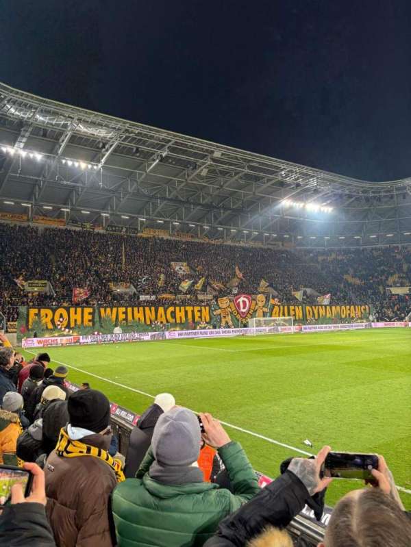 Rudolf Harbig Stadion, section: O1, row: 3, seat: 14