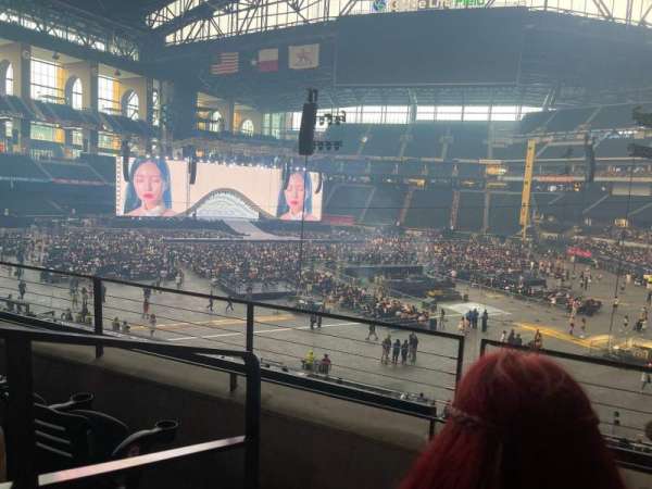 Globe Life Field, section: 110, row: 3, seat: 1