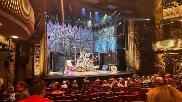 Stephen Sondheim Theatre, section: Orchestra L, row: O, seat: 15
