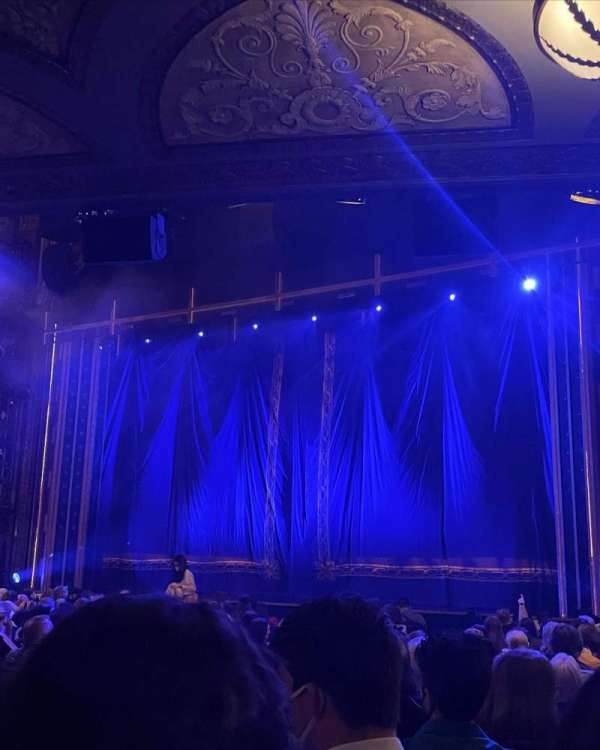 Lena Horne Theatre, section: Orchestra R, row: L, seat: 15