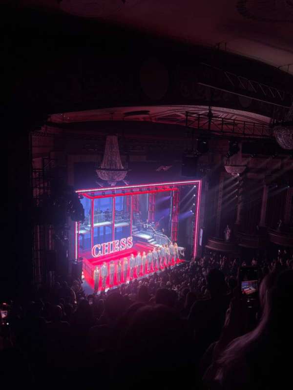 Imperial Theatre, section: Rear Mezzanine L, row: D, seat: 107
