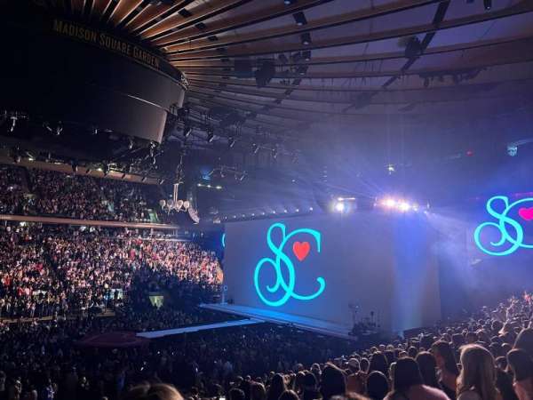 Madison Square Garden, section: 106, row: 16, seat: 19