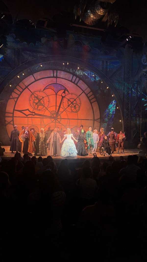 Gershwin Theatre, section: Orchestra C, row: J