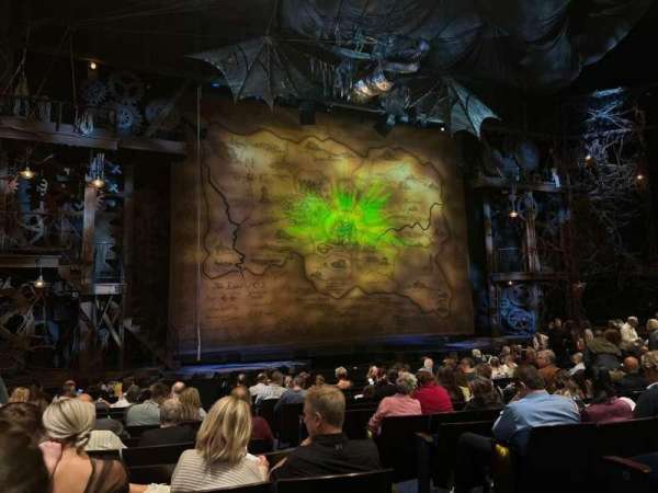 Gershwin Theatre, section: Orchestra L, row: M