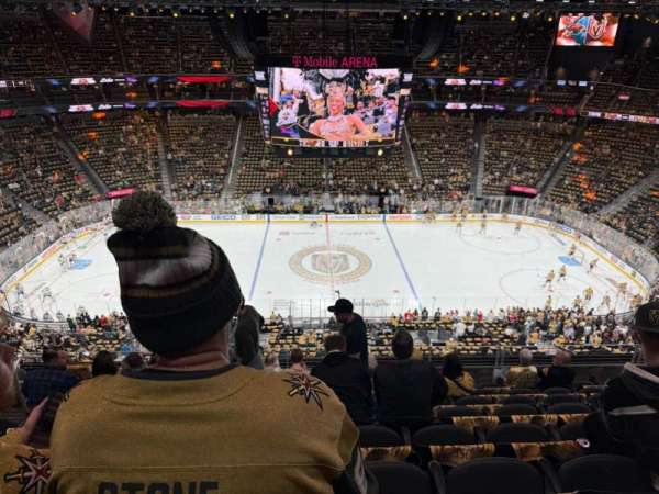 T-Mobile Arena, section: 223, row: H, seat: 6