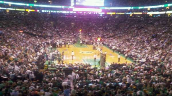 TD Garden, section: Sports Deck