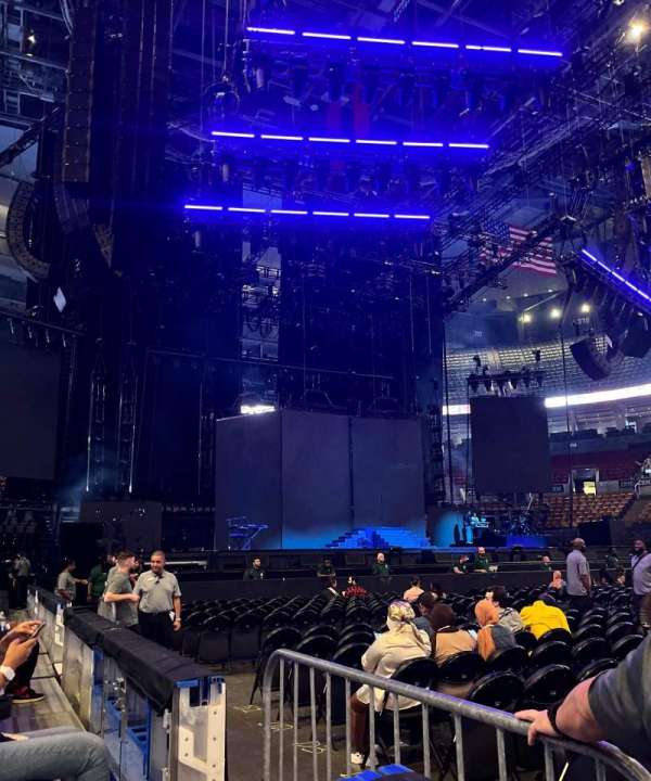 Scotiabank Arena, section: 108, row: 1, seat: 12
