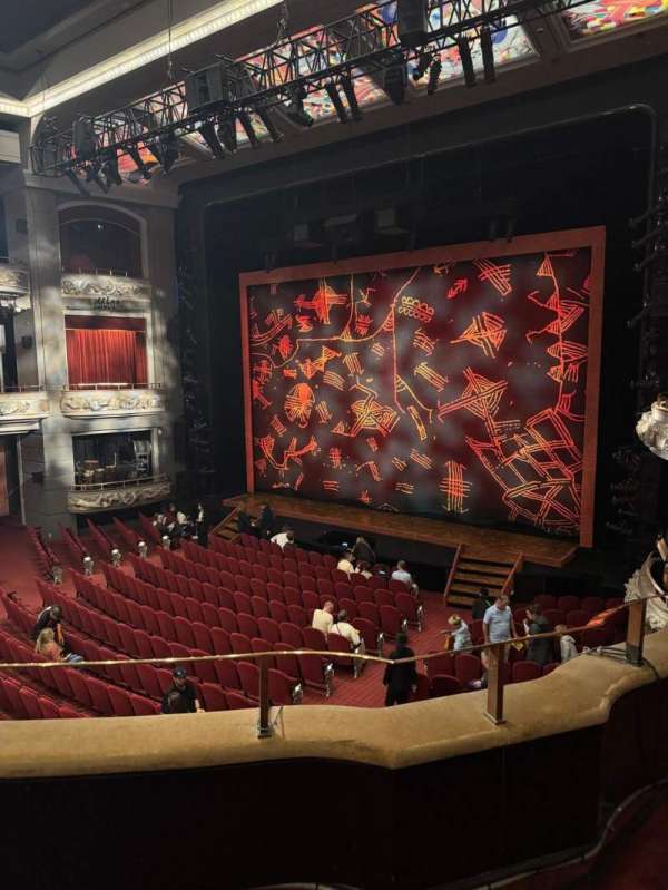 Princess of Wales Theatre, section: Dress Circle Front, row: B, seat: 6