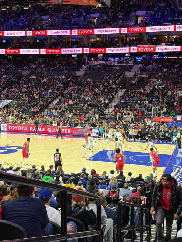 Xfinity Mobile Arena, section: 115, row: 15, seat: 1