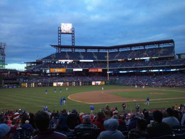 Citizens Bank Park, section: 133, row: 30, seat: 15