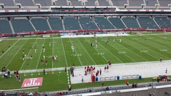 Lincoln Financial Field, section: C20, row: 4, seat: 22