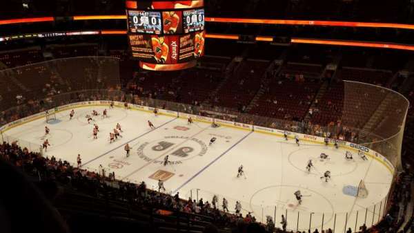 Xfinity Mobile Arena, section: 204, row: 12, seat: 7