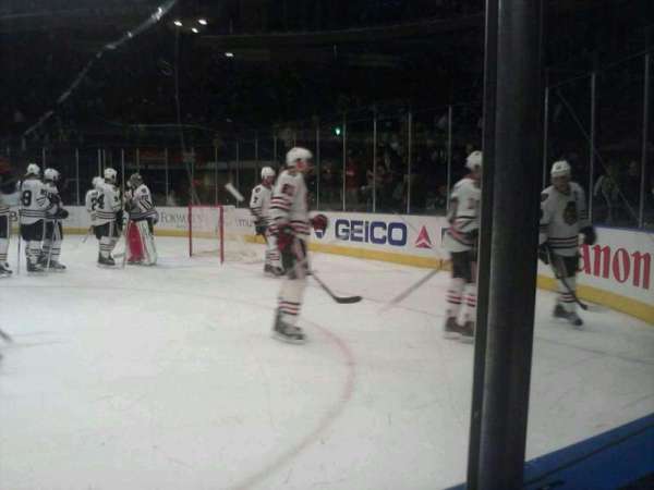 Madison Square Garden, section: 8, row: AA, seat: 9