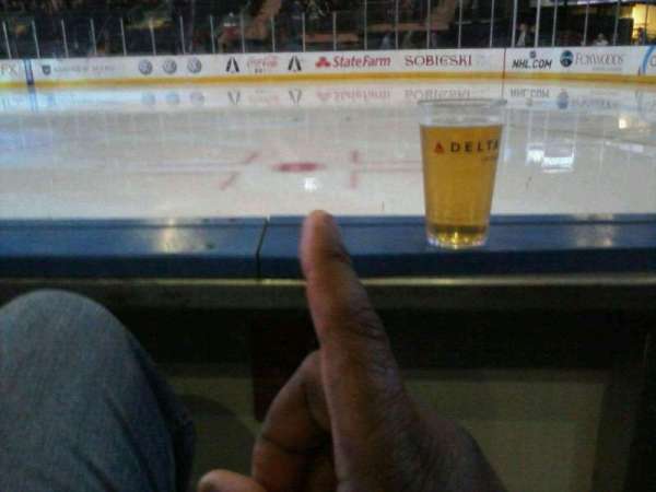 Madison Square Garden, section: rinkside VIP, row: AA, seat: 8