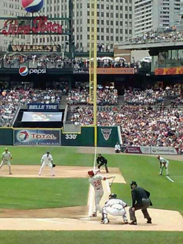 Comerica Park, section: 132