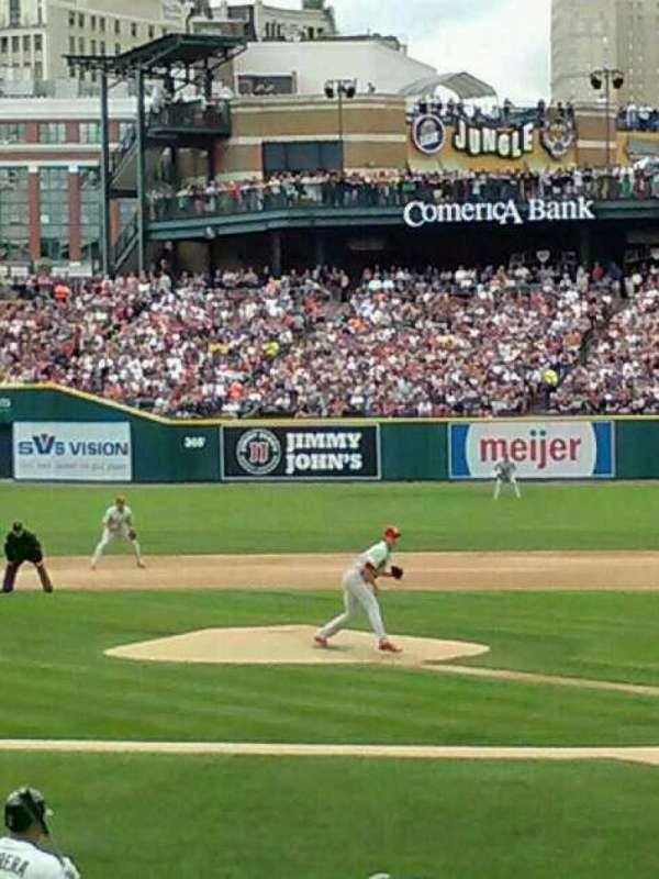 Comerica Park, section: 136
