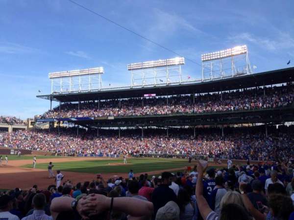 Wrigley Field, section: 108, row: 3, seat: 8