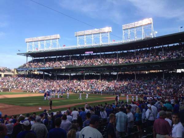 Wrigley Field, section: 109, row: 4, seat: 9