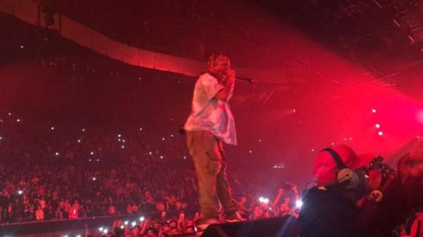 Kia Forum, section: GA, row: 1, seat: 1