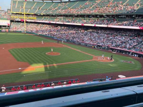 Angel Stadium, section: 316, row: A, seat: 8