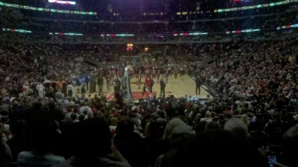United Center, section: 117, row: 11, seat: 2