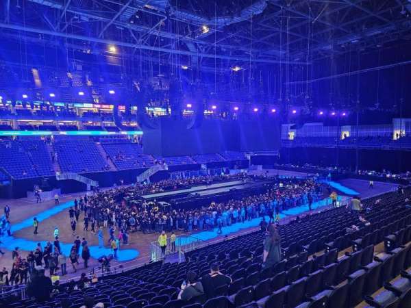 The O2, London, section: L110, row: A, seat: 162