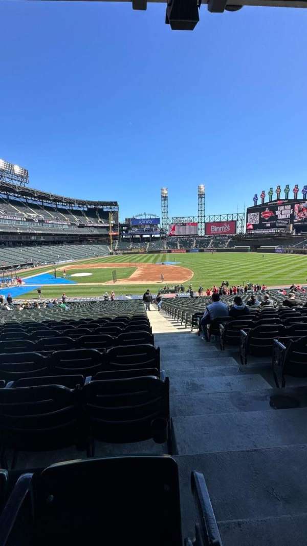 Rate Field, section: 123, row: 35, seat: 1