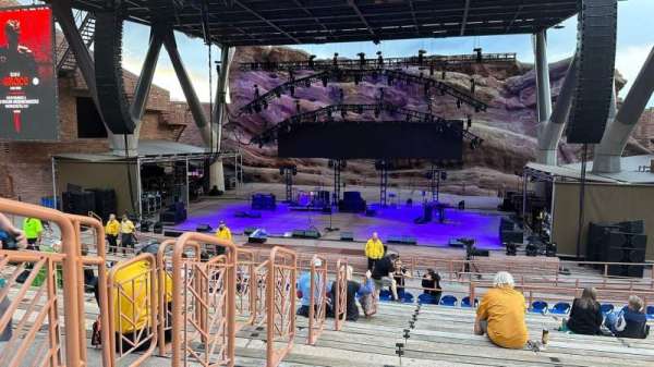 Red Rocks Amphitheatre, section: Center Right, row: 12, seat: 47