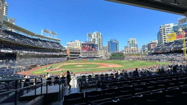 Petco Park, section: 107, row: 32, seat: 1