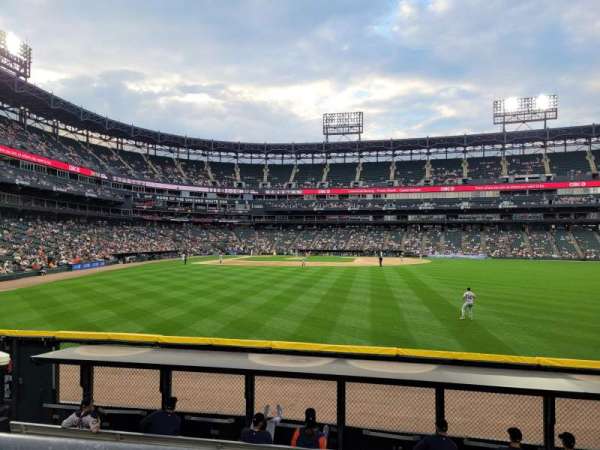 Rate Field, section: 105, row: 9, seat: 12
